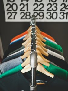 Hanger direction can help you figure out which clothes you wear the most