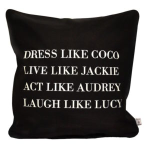 black throw people with writing