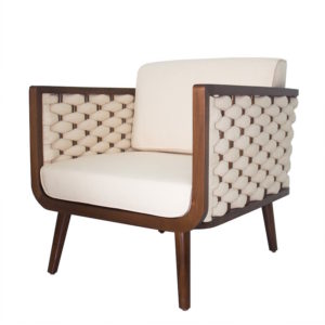 patchwork accent chair