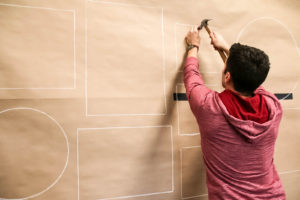 Apt2B How To Make A Gallery Wall With Kyle Schuneman #MakeItHome