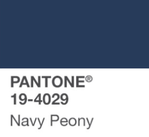 single paint sample color blue