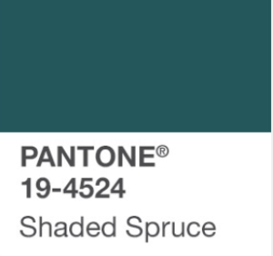 teal paint sample on white background