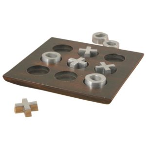 tick-tack-toe set on white background