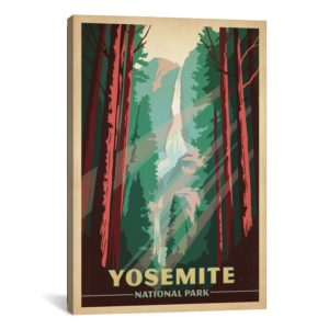 yosemite national park painting