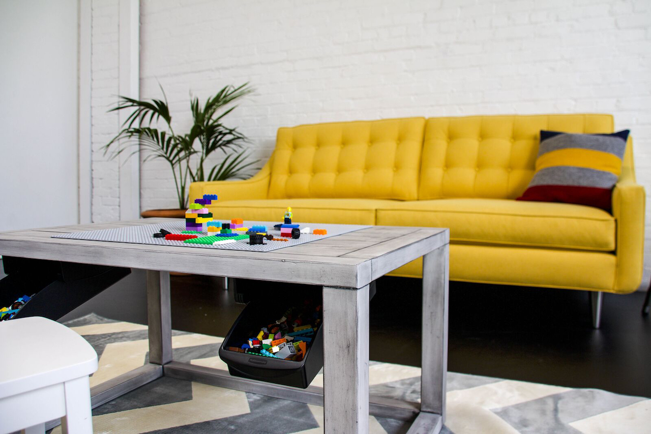 DIY: Watch Kyle Schuneman Create A Fun Lego Coffee Table For Kids | #2BHacks