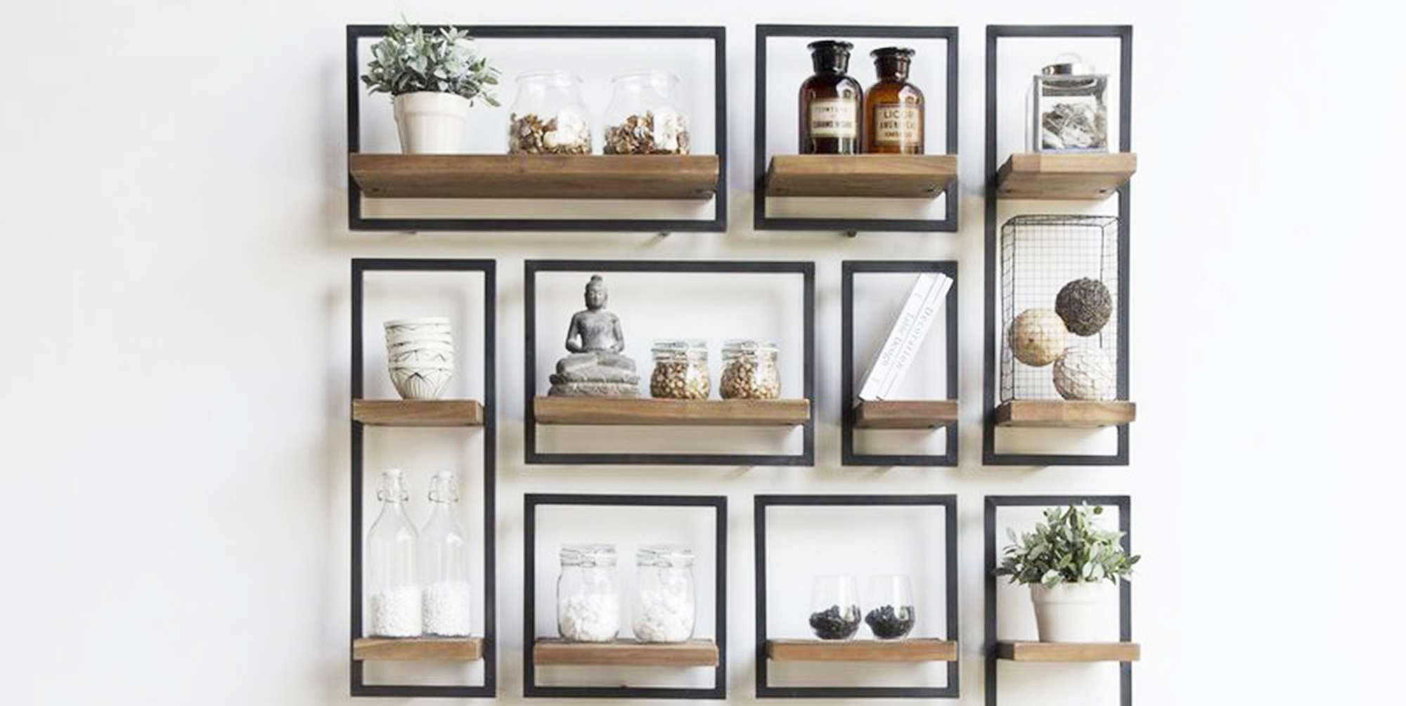 Maximize Your Storage: 8 Decorative Wall Shelves (& How To Best Use Them)