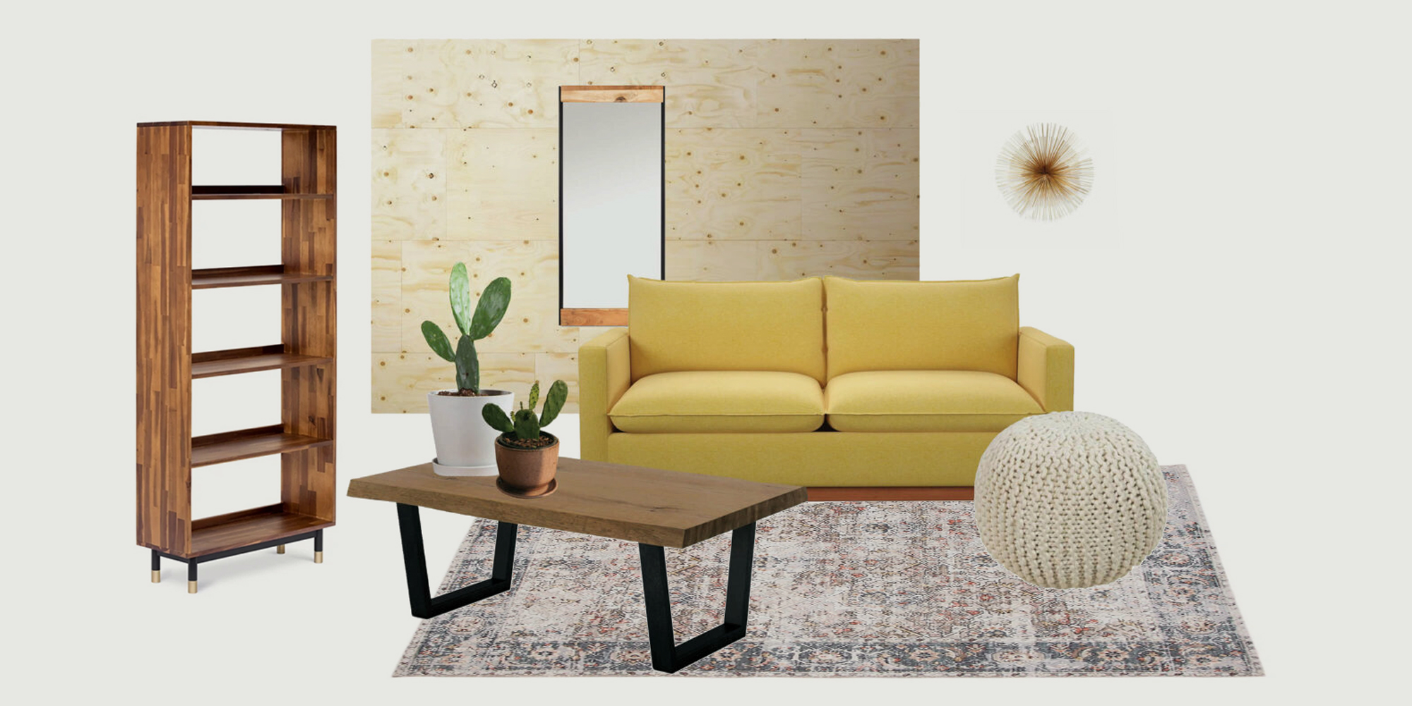 1 Room, 3 Styles: The Living Room